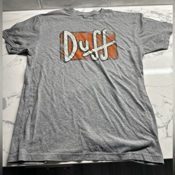 Universal Studios The Simpsons Duff beer T-shirt size small - Picture 2 of 4